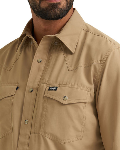 Men's ATG Relaxed Fir Long Sleeve Performance Snap Western Shirt - 112382486