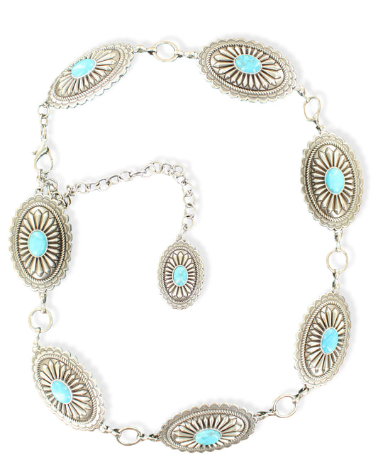 Concho Belt by MFW from Skip’s Western Outfitters | MFW-A1515836-M-SIL