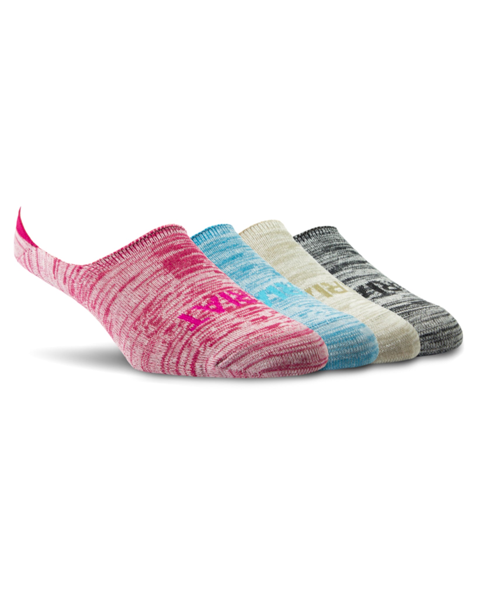 No Slip No-Show Socks by NESTERHOSIERY from Skip’s Western Outfitters | NES-AR2594-780-S-HEATHERED-RAINBOW