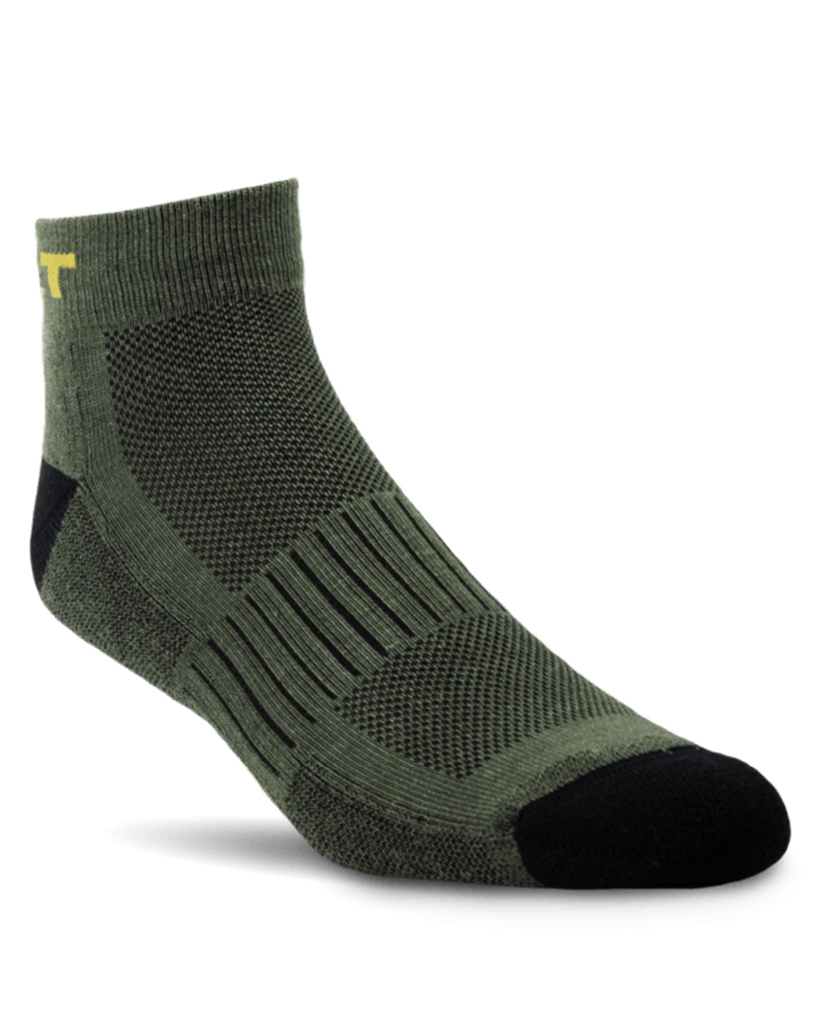 Ariat Tek High Performance Crew Socks by NESTERHOSIERY from Skip’s Western Outfitters | NES-AR2719-301-L-OLIVE