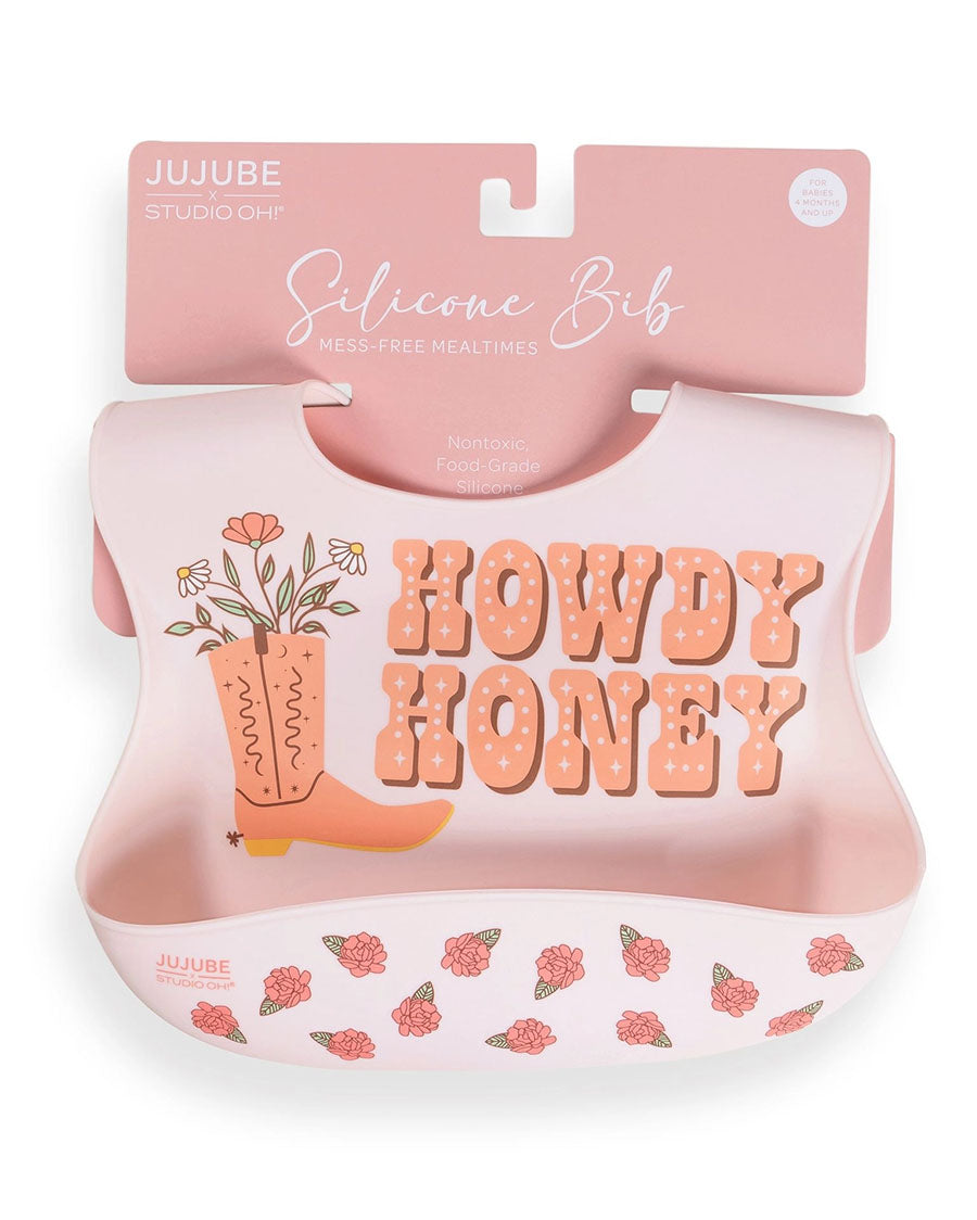 Bloomin' Boot Silicone Bib - Jf32035Bbt