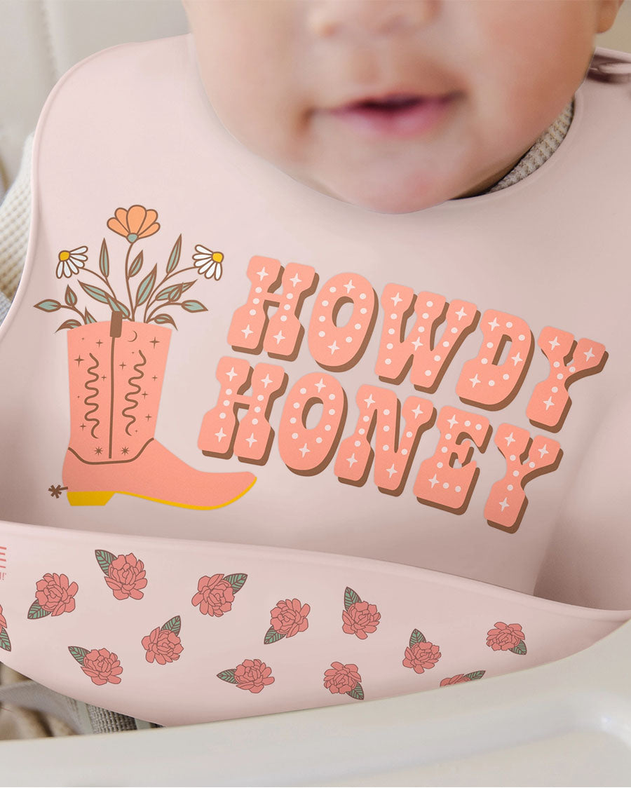 Bloomin' Boot Silicone Bib - Jf32035Bbt
