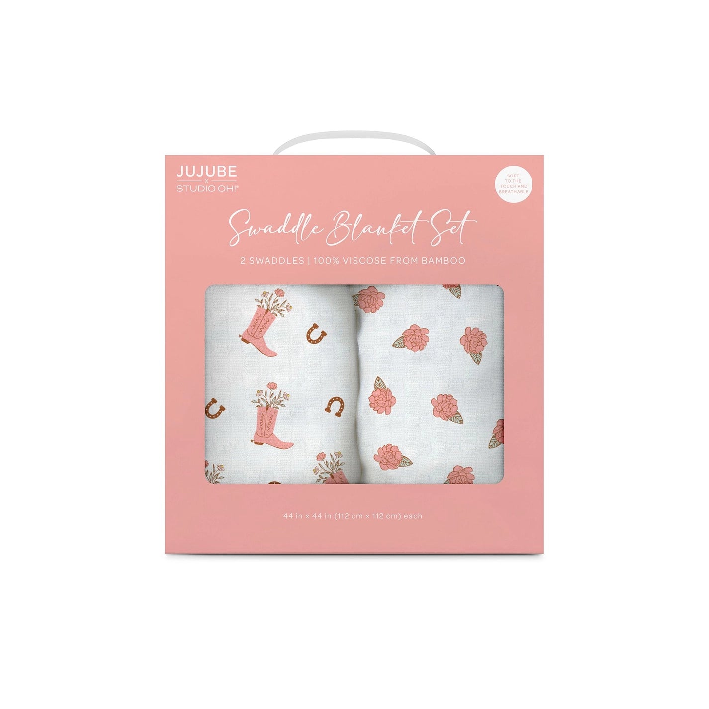Bloomin' Boot Swaddle Blanket Set - Jf32020Bbt