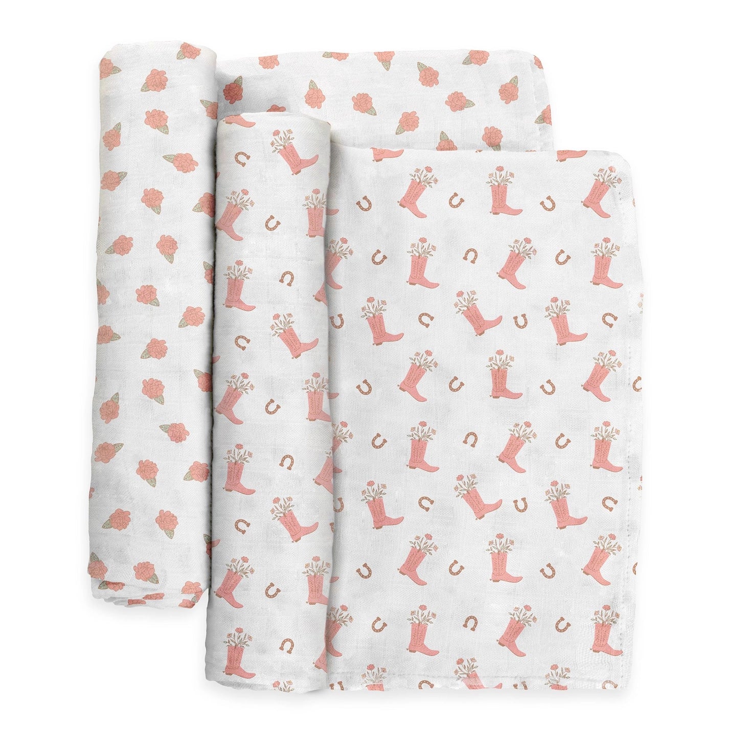 Bloomin' Boot Swaddle Blanket Set - Jf32020Bbt