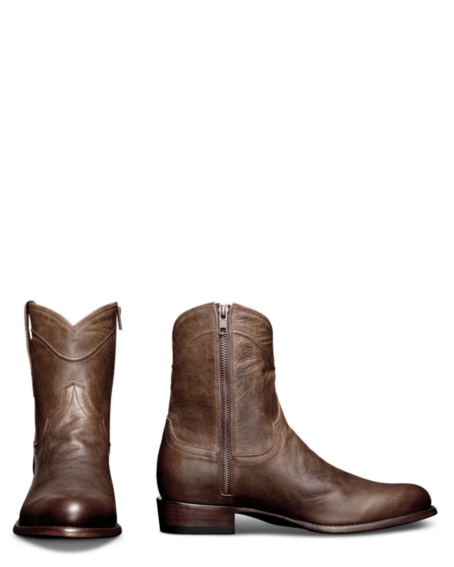 Men's The Dean Western Boots - 10014-Caf
