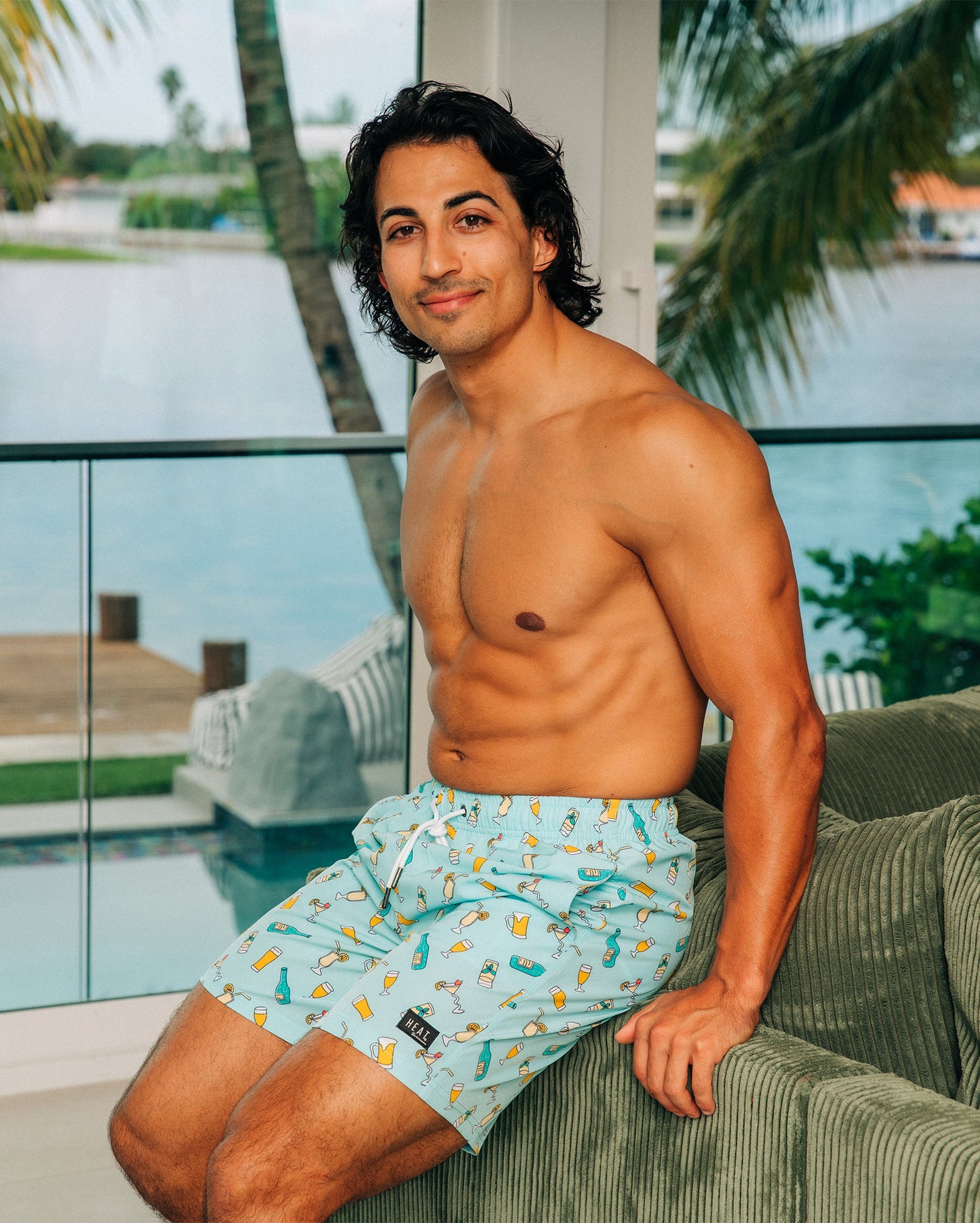 Men's Drinks Swim Shorts