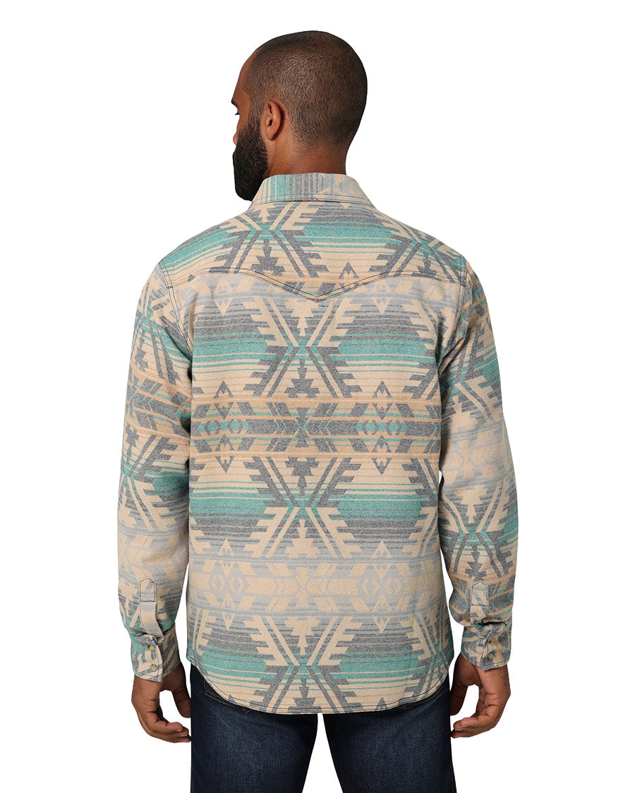 Men's Retro Premium Western Shirt - 112330767