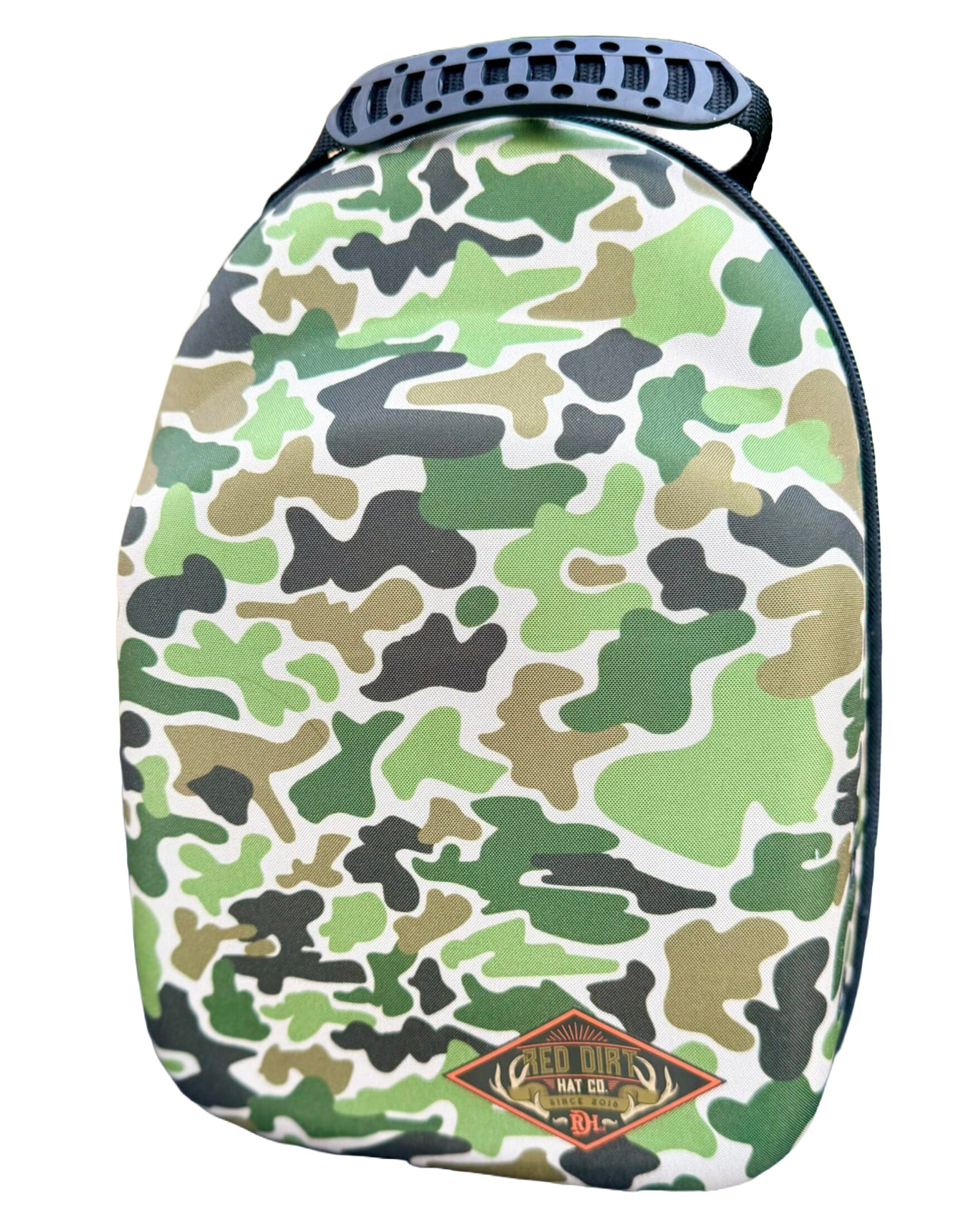 Camo With Logo Cap Carrier With Sunglass Case - 2610329185 by Red Dirt Hat Company Accessories from Skip’s Western Outfitters | TRD-2610329185-O/S