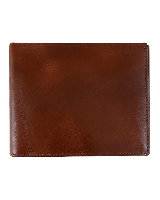 Genuine Leather Bi Fold Pass Case Wallet by G Bar D from Skip’s Western Outfitters | GEM-7028000-200-O/S-BROWN