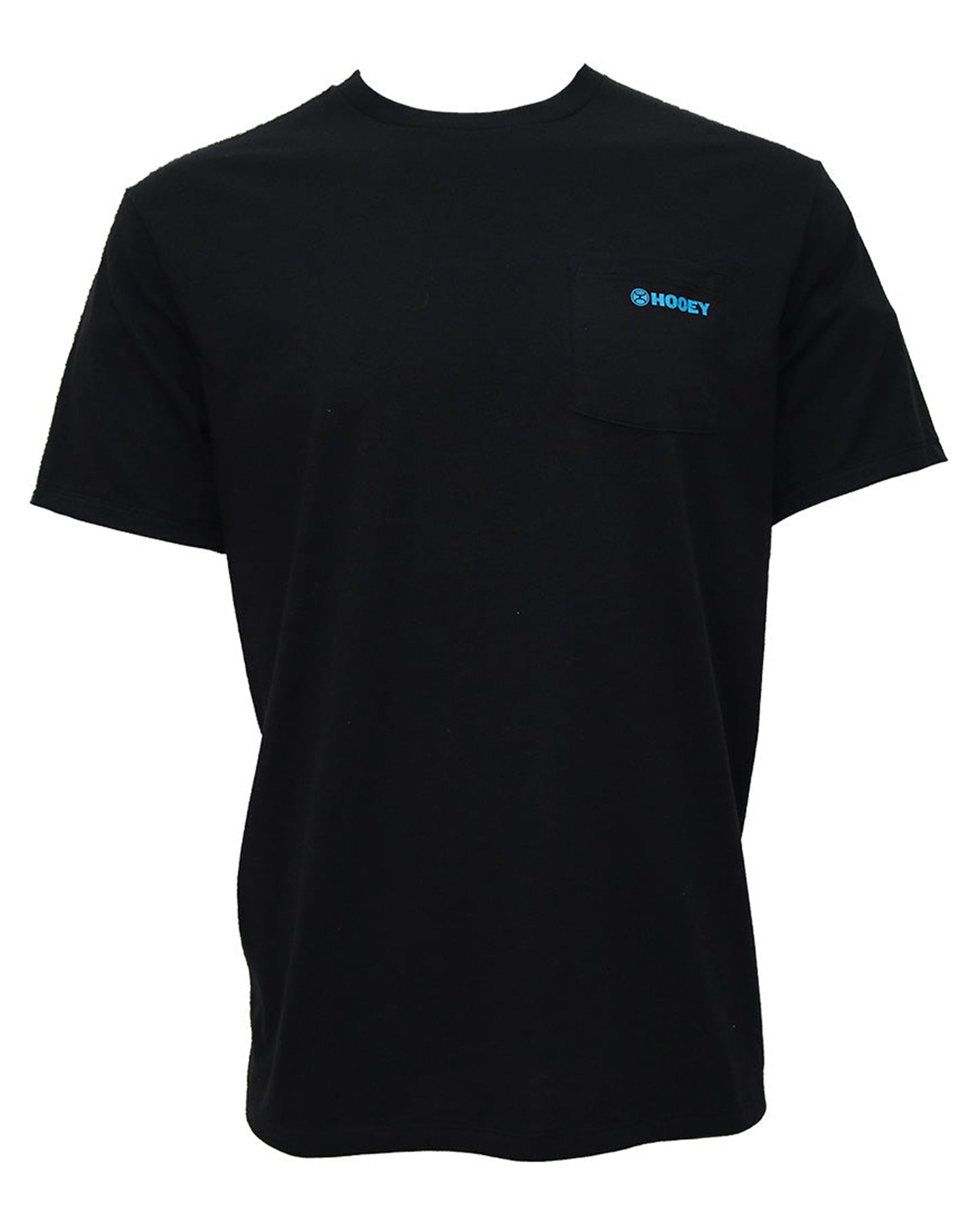 Men's Quanah Crew Neck T-Shirt by Hooey from Skip’s Western Outfitters | HOO-HT1770BK-S-BLACK