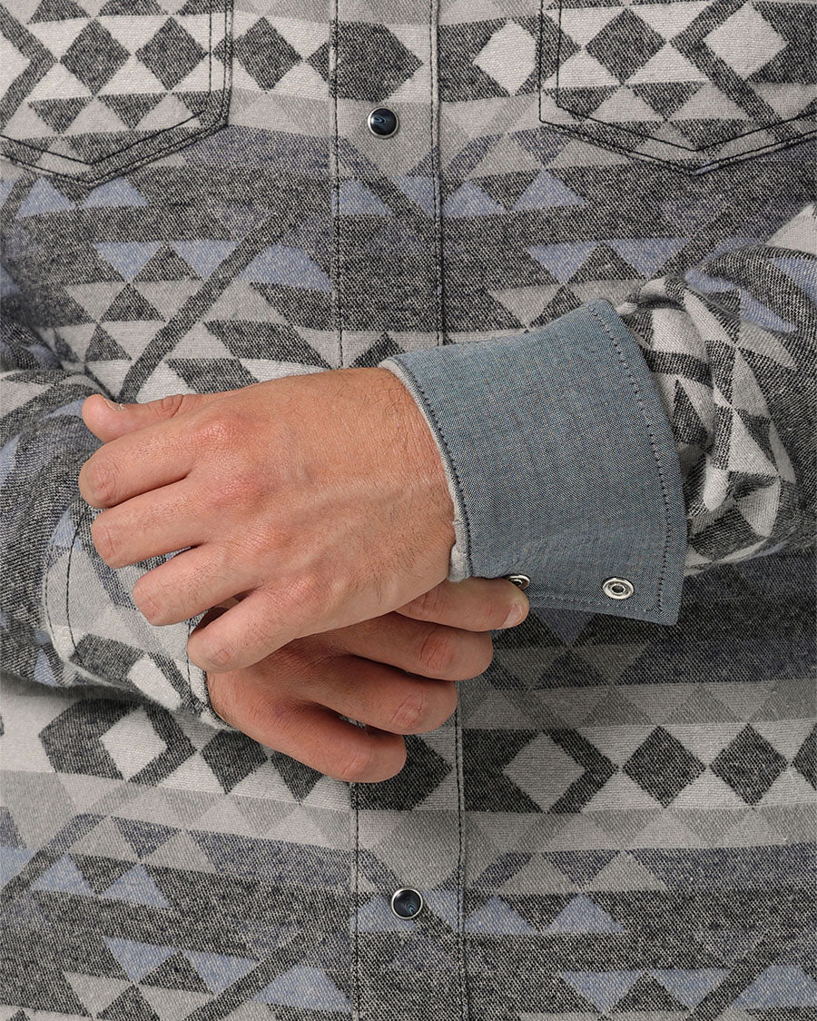 Men's Retro Premium Western Shirt - 112330766