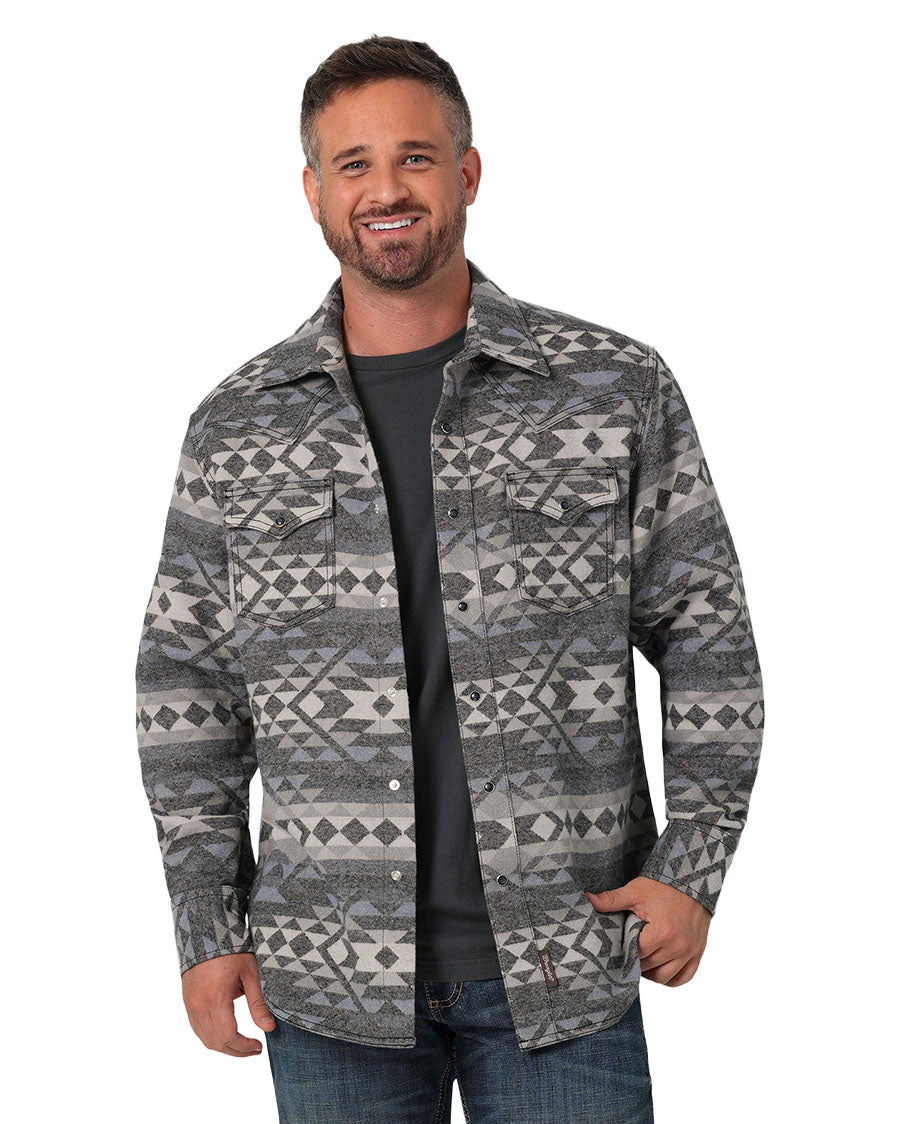 Men's Retro Premium Western Shirt - 112330766