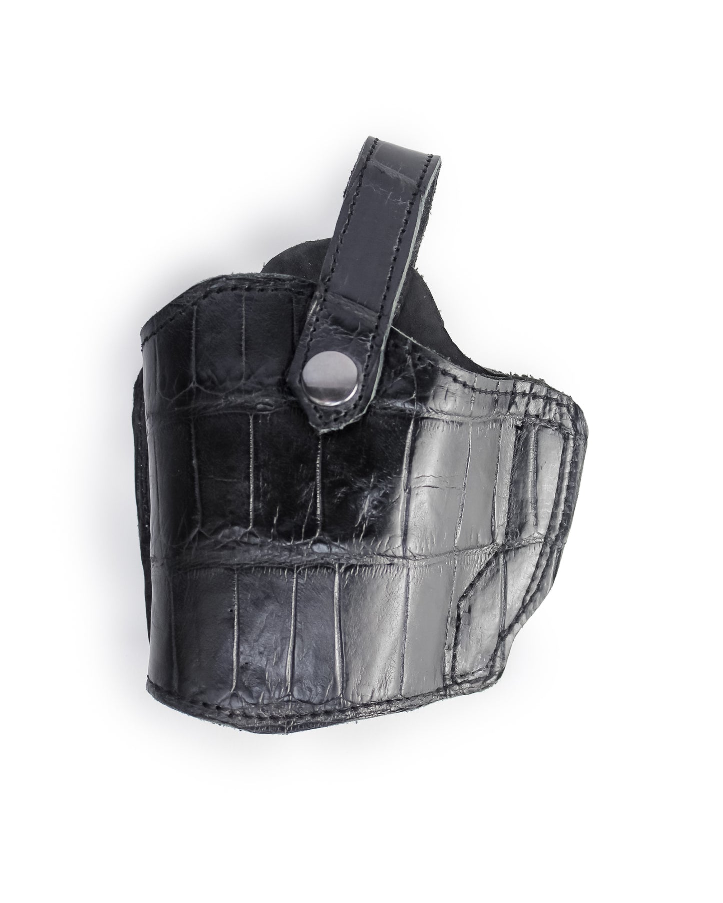 Alligator Inside Gun Holster - Black