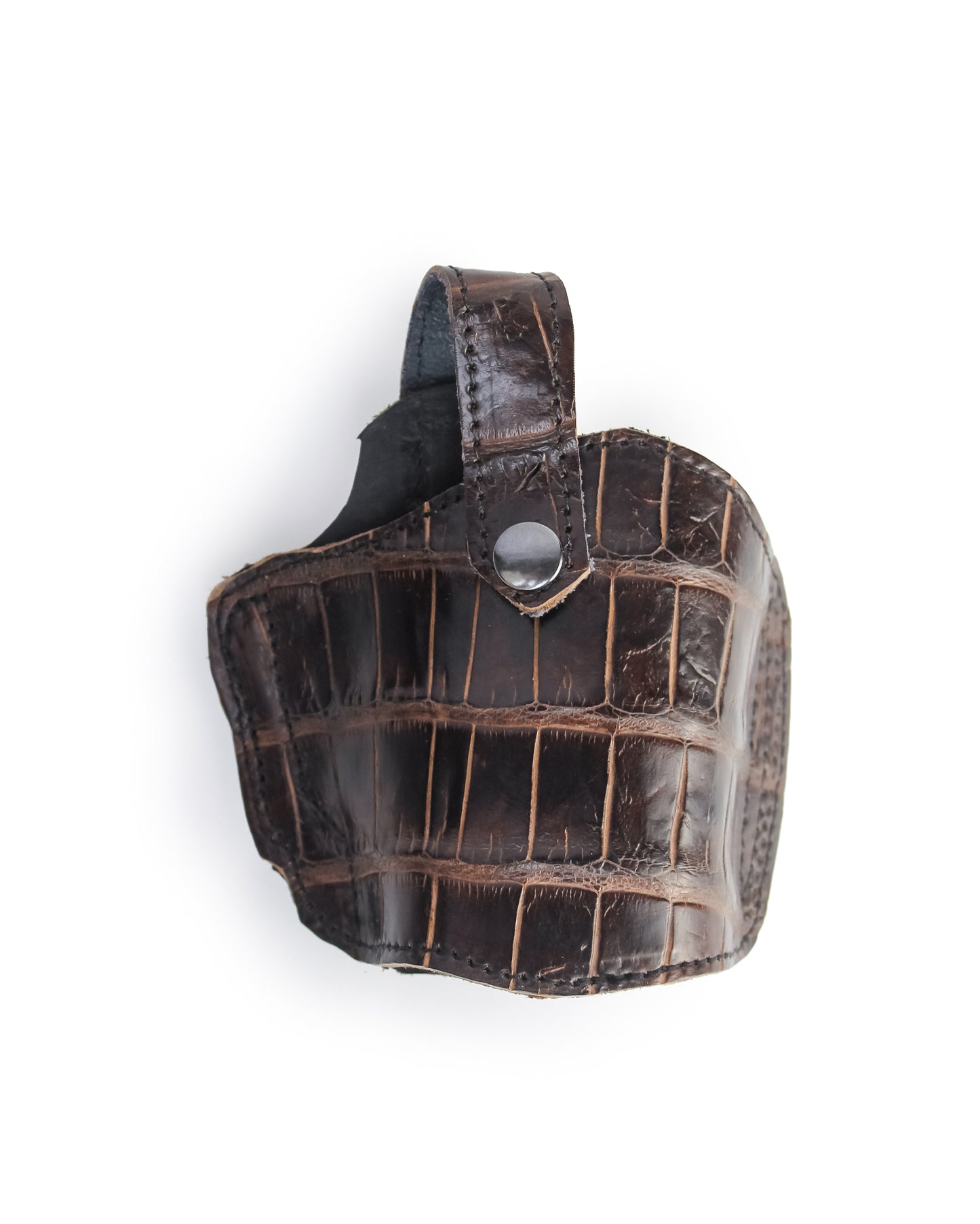 Alligator Inside Gun Holster - Brown