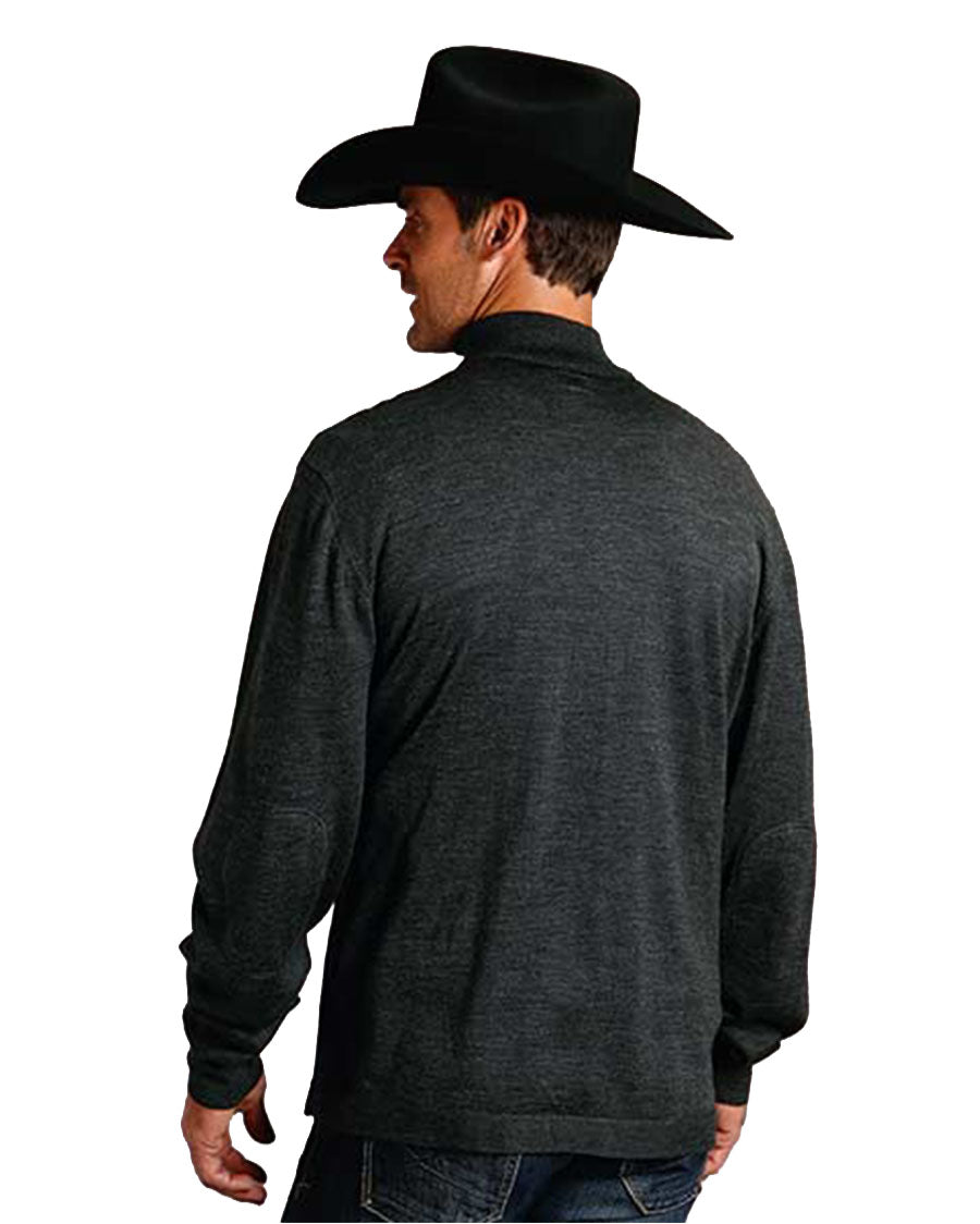 Wool Blend Heathered Sweater - 11-014-0120-6065 GY