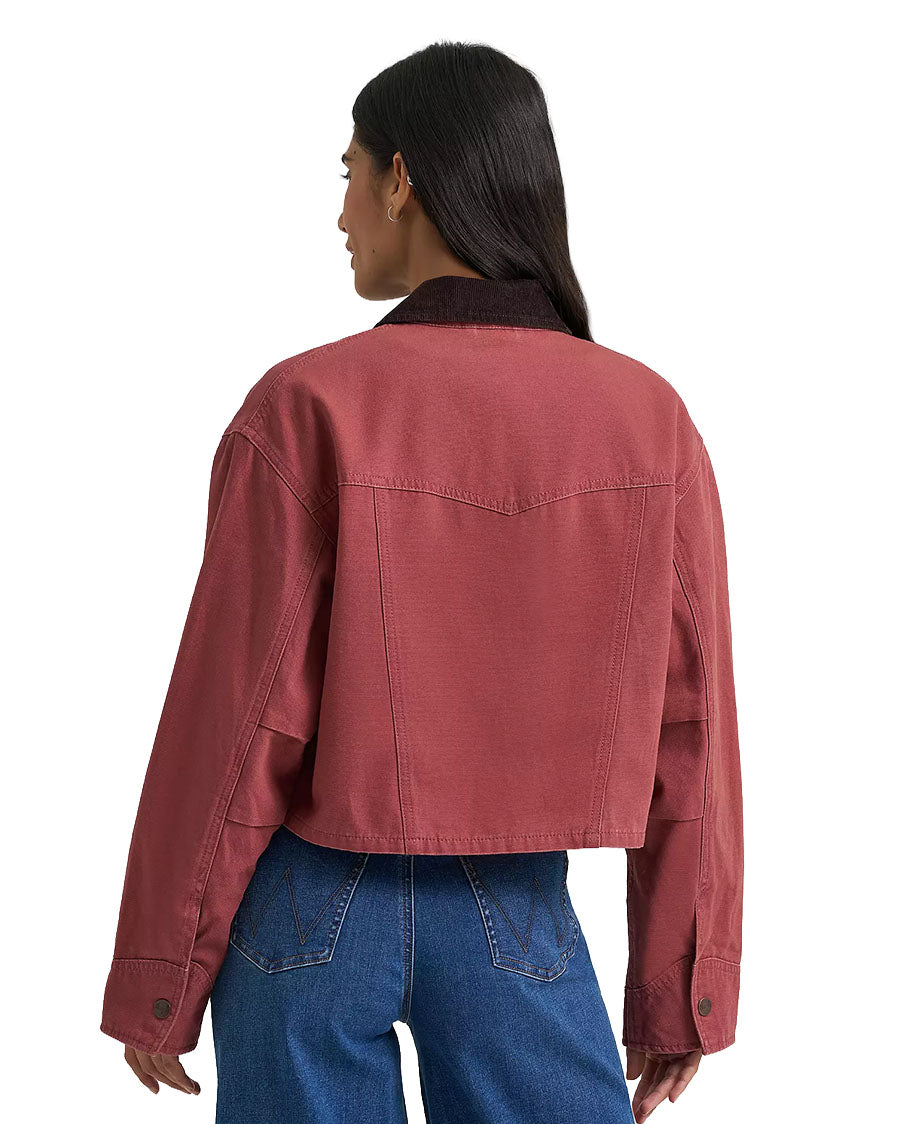 Women's Retro Utility Jacket - 112382790