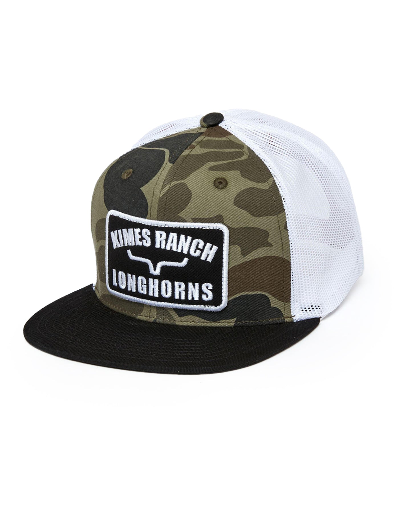 Kimes Ranch LJC Trucker Cap in Camo at Skip's Western Outfitters