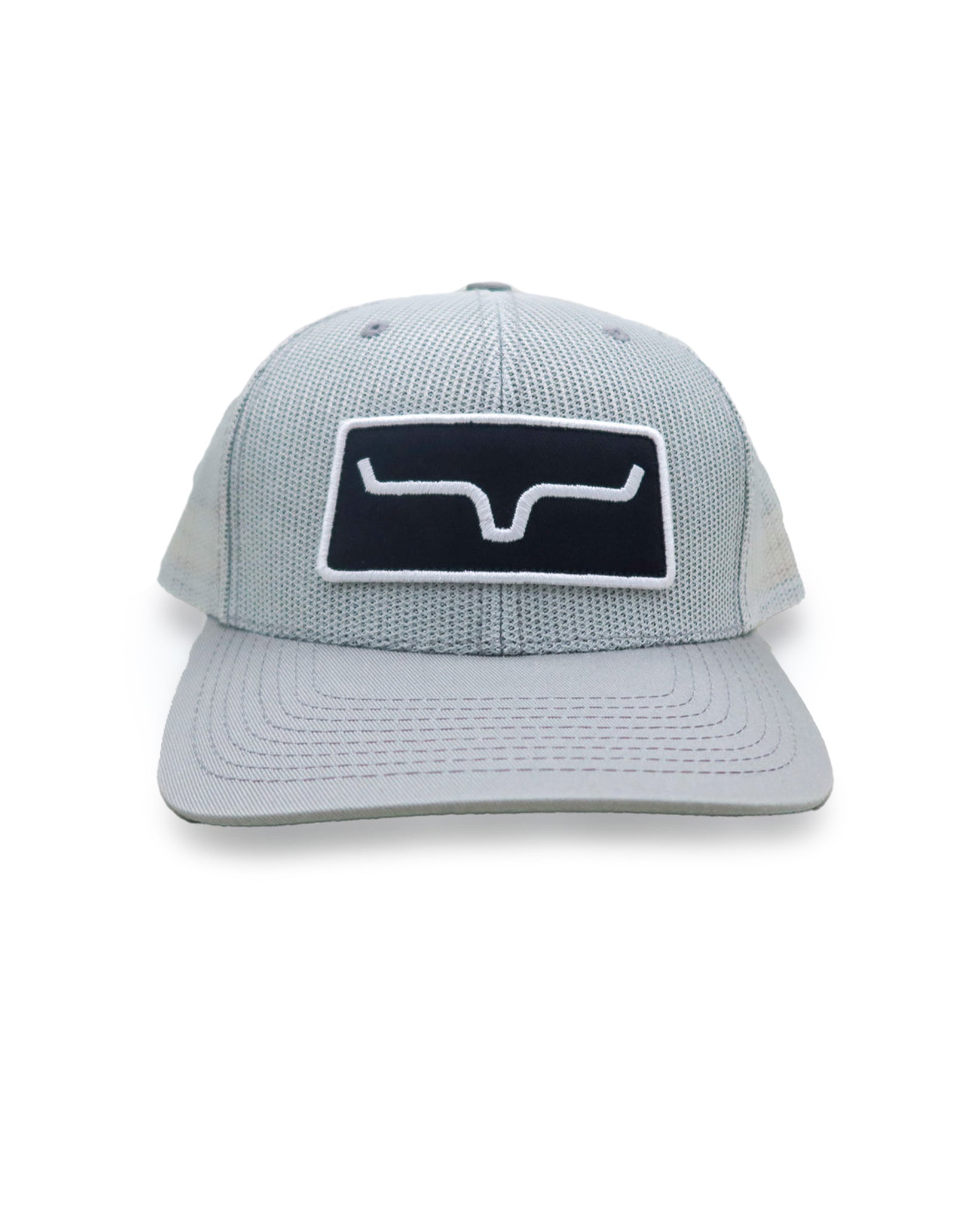 Kimes Ranch All Mesh Trucker Cap in Silver at Skip's Western Outfitters