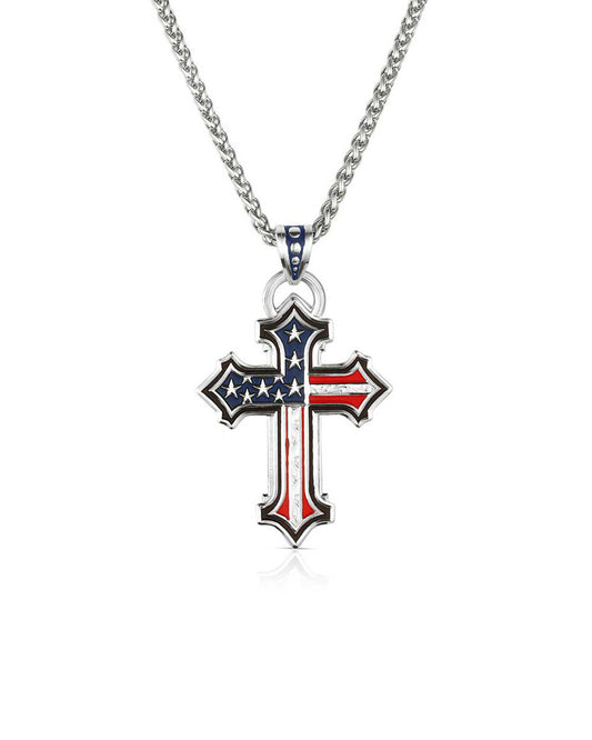 God & Country American Made Necklace - Amnc6174