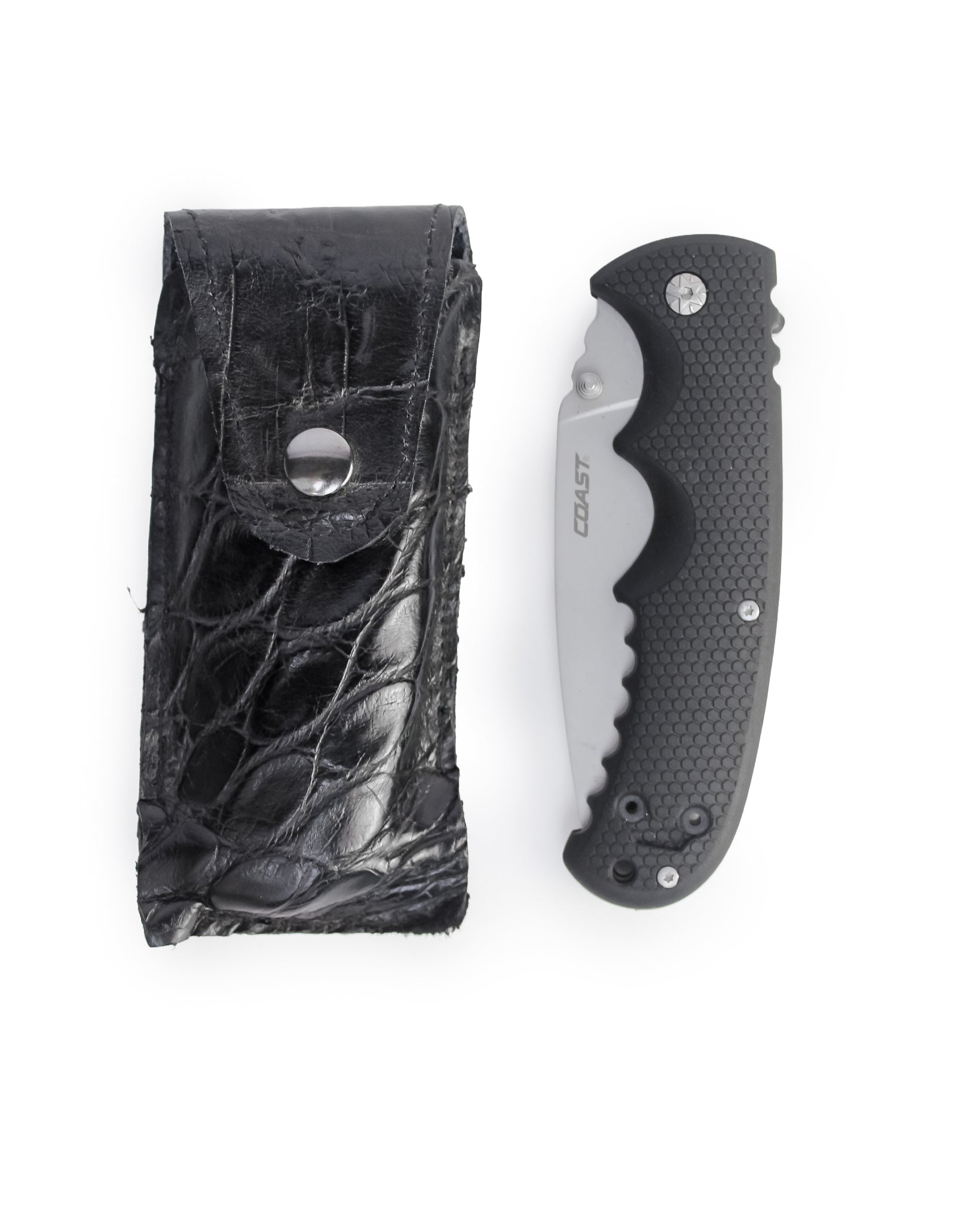 Alligator Knife & Holster - Black by PRC from Skip’s Western Outfitters | PRC-PRC0016-BLK