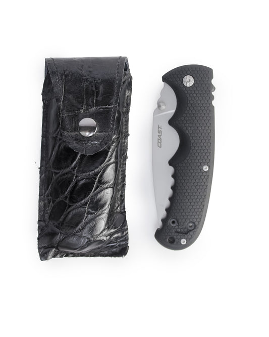 Alligator Knife & Holster - Black by PRC from Skip’s Western Outfitters | PRC-PRC0016-BLK