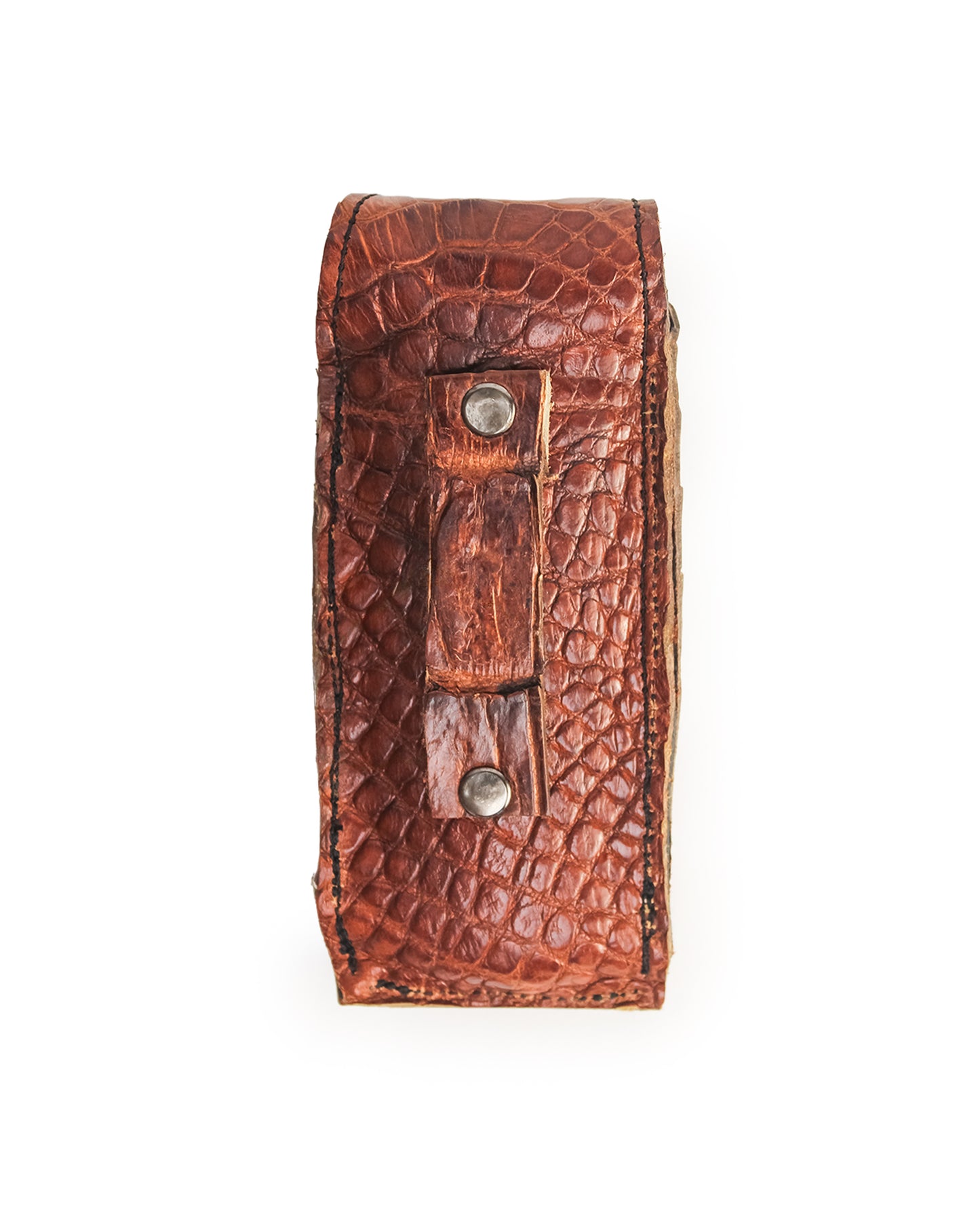 Alligator Knife & Holster - Cognac