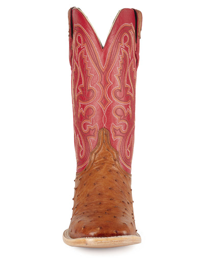 Men's Cognac Exotic Western Boots