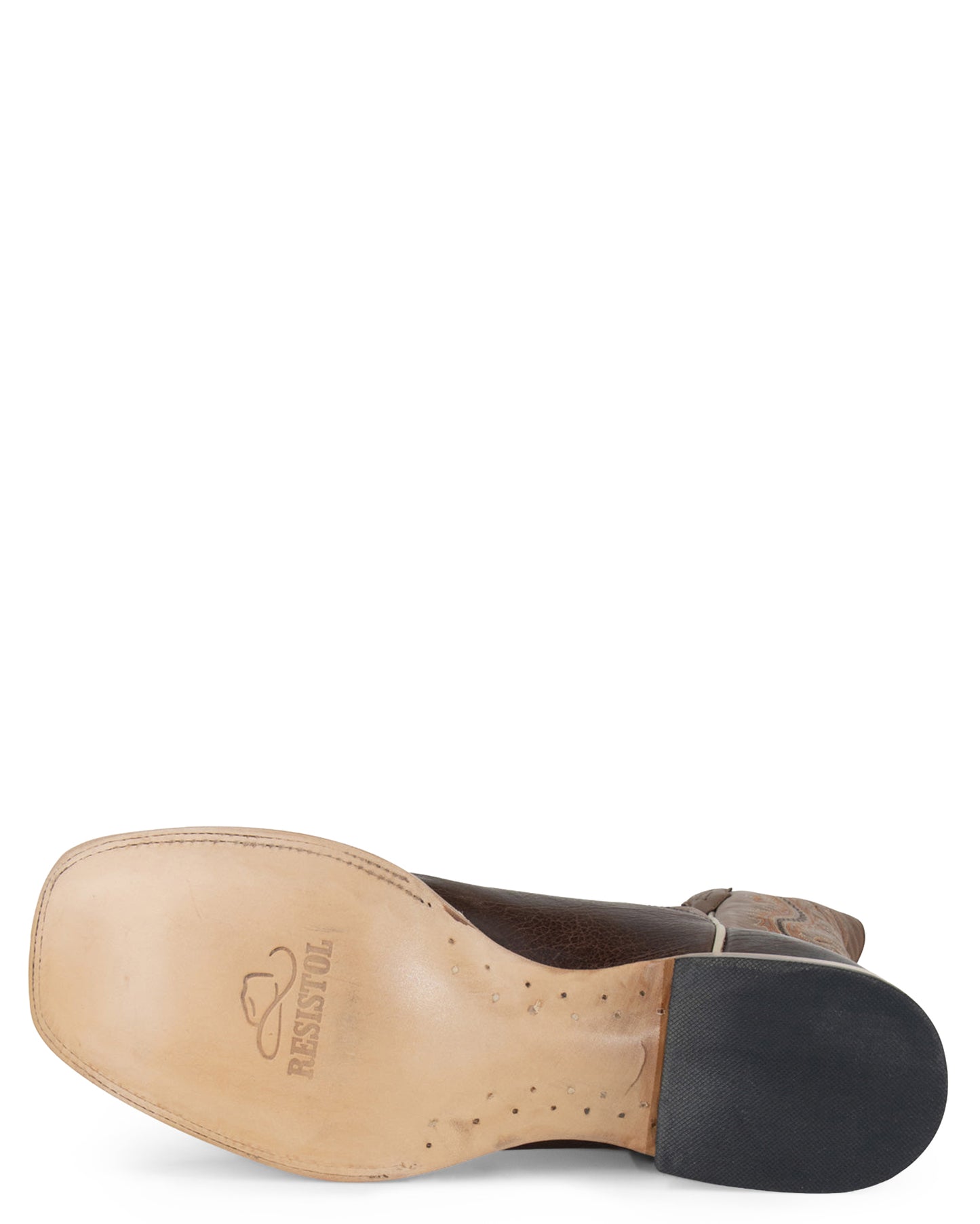 Men's Chocolate Bison Western Boots