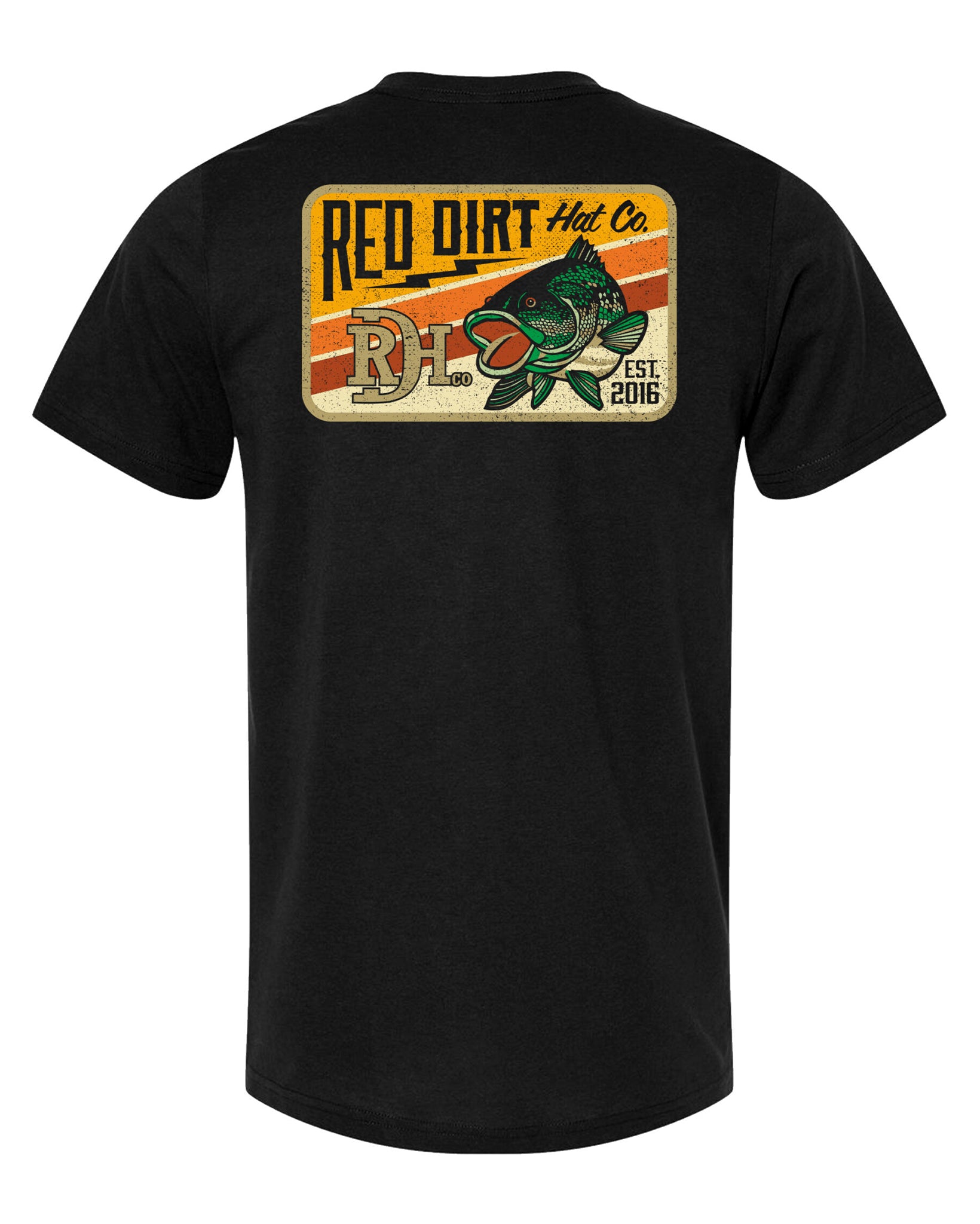 Men's Bass Lightning T-Shirt by Red Dirt Hat Company from Skip’s Western Outfitters | RDH-RDHC-T-143-S