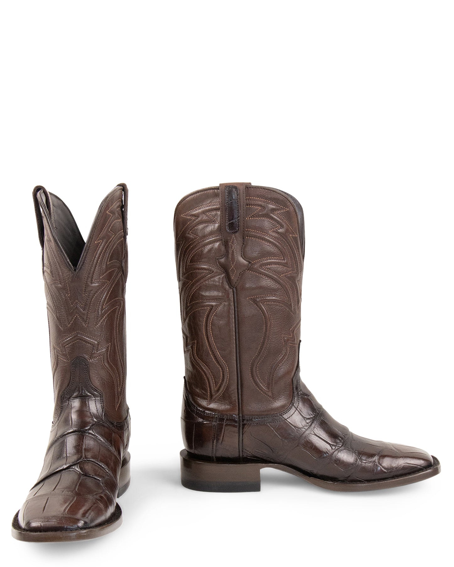 Men's Giant Alligator Western Boots