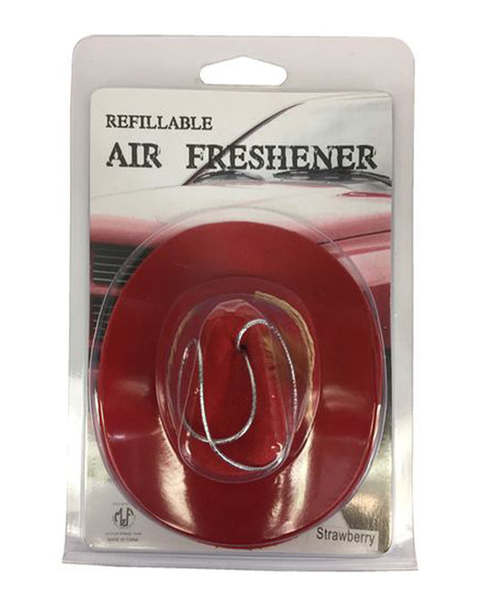Strawberry Cowboy Hat Air Freshener - 28504 by MFW from Skip’s Western Outfitters | MFW-28504-OS
