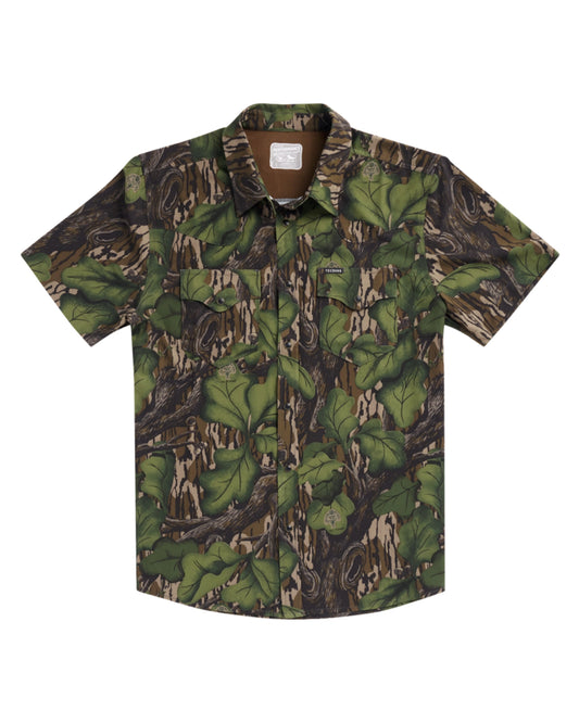 Men's Tecovas X Mossy Oak Performance Western Shirt - 61103-Mff by Tecovas from Skip’s Western Outfitters | TEC-61103-MFF-S