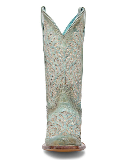 Women's Glitter Inlay Western Boots - A4880
