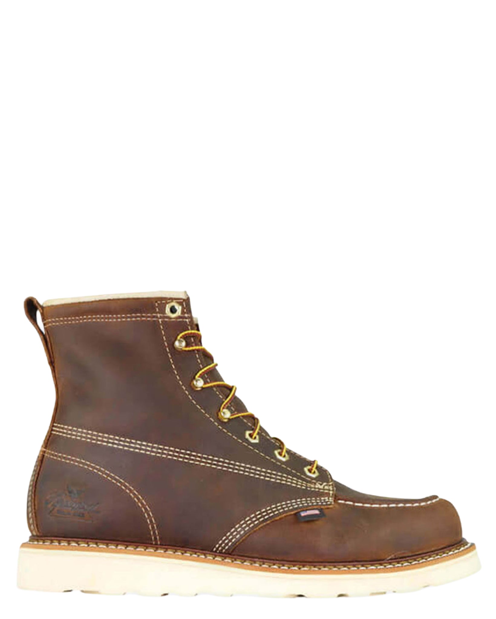 Men's American Heritage 6″ Steel Toe Moc Toe Maxwear Wedge Work Boots - 804-4575 by Thorogood from Skip’s Western Outfitters | THG-804-4575-080-D