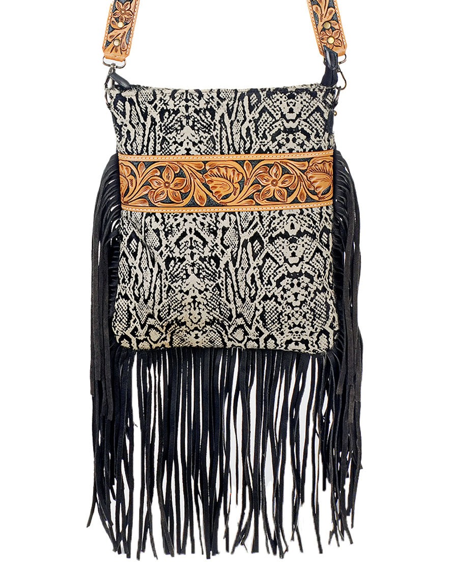 Oreanas Fringe Purse Rutton Ranch Women's Hair-On with Fringe Crossbody Purse – Skip's Western Outfitters