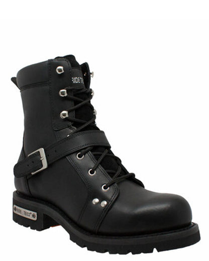 Men's Zipper Lace Motorcycle Boots by Hypard from Skip’s Western Outfitters | HYP-9146-075-M