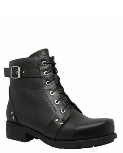Women's Biker Motorcycle Boots by Hypard from Skip’s Western Outfitters | HYP-8647L-060-M
