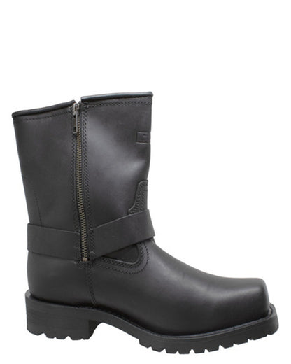 Men's Side Zipper Harness Motorcycle Boots by Hypard from Skip’s Western Outfitters | HYP-1436-080-M