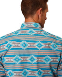 Men's Santa Fe Aztec Print Western Shirt