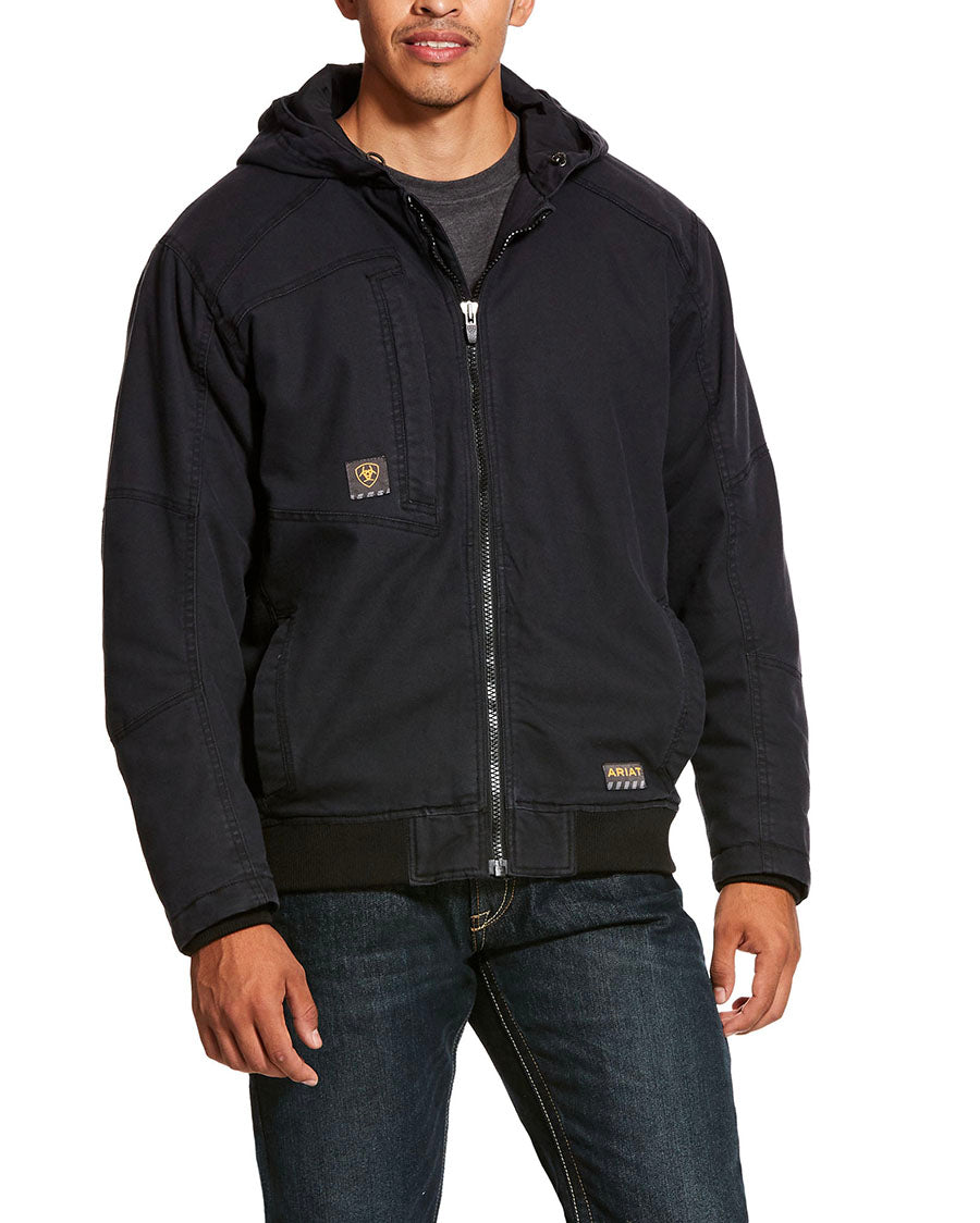 Men's Rebar Washed DuraCanvas Insulated Jacket by Ariat from Skip’s Western Outfitters | ARI-10027852-S-REG
