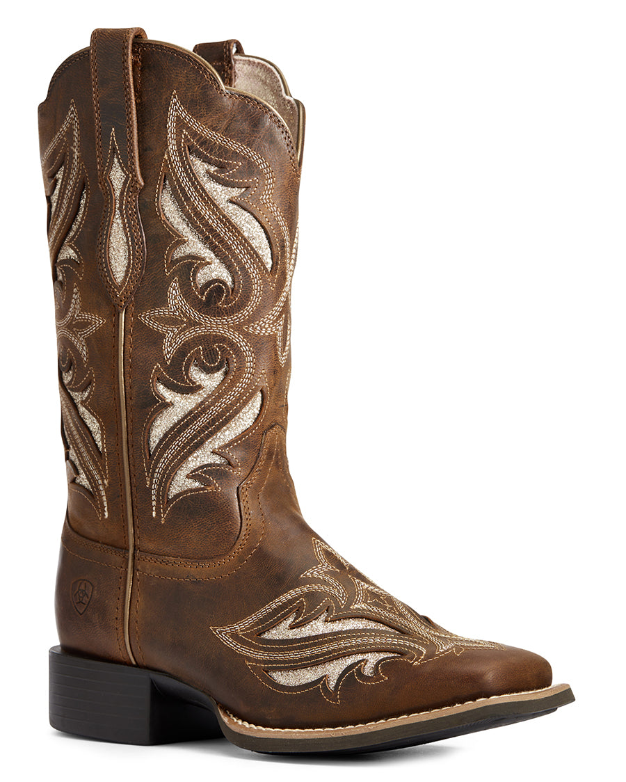 Women's Round Up Bliss Western Boots by Ariat from Skip’s Western Outfitters | ARI-10034056-060-B
