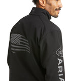Men's Logo 2.0 Patriot Softshell Water Resistant Jacket