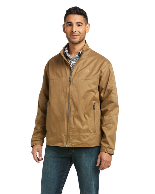 Men's Grizzly Canvas Lightweight Jacket by Ariat from Skip’s Western Outfitters | ARI-10037497-S-R