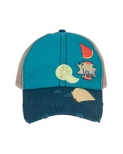Women's Good Vibes Hat by Catchfly from Skip’s Western Outfitters | 10923653527
