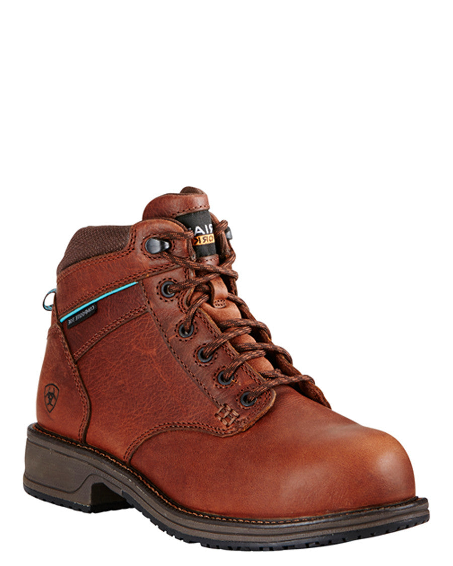 Womens Casual Work Lace-Up Boots by Ariat from Skip’s Western Outfitters | ARI-10020097-065-B