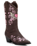 Kids Winged Heart Boots