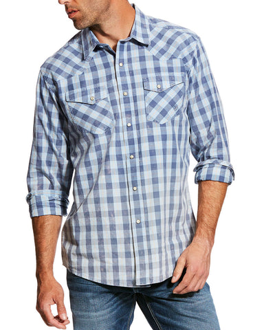 Men's Ian Retro Checkered Western Shirt