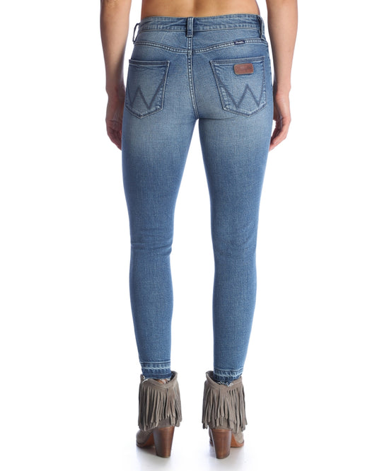 Women's Premium Patch Skinny Jeans by Wrangler from Skip’s Western Outfitters | WRA-09MWSDS-0-28
