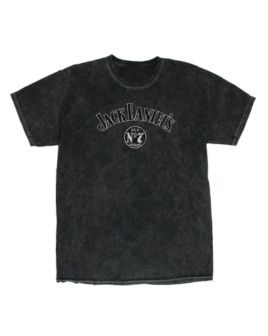 Men's Jack Daniels Vintage Wash Label T-Shirt