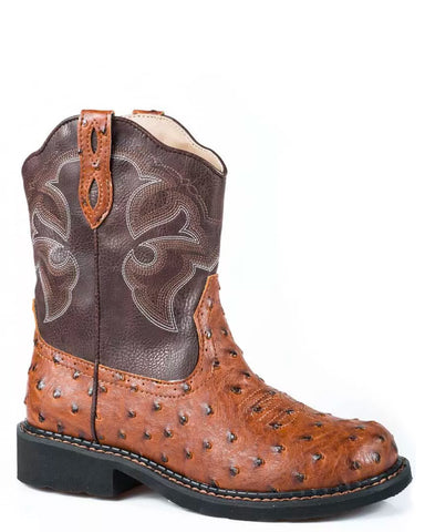 Women’s Chunk Rider Ostrich Western Boots
